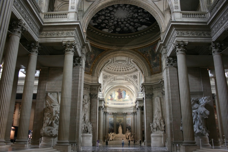 craft, paris, 1080P, panthéon, history, statue, no people, pantheon, representation, columns, building exterior, creativity, tourism, architectural column