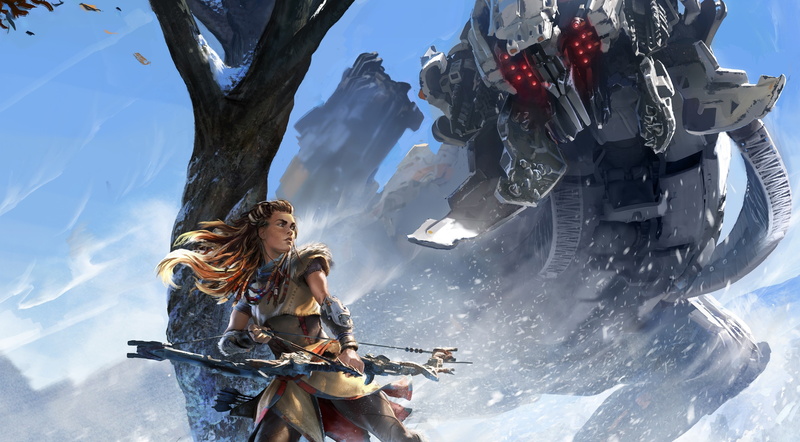 Windows, game, scene, PlayStation 4, 4K, Horizon Zero Dawn, Xbox One, Best Games, action role-playing, ps