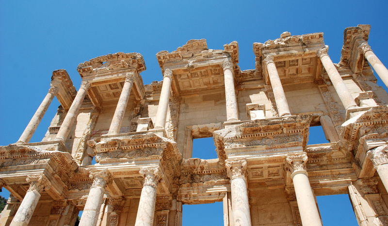 deterioration, travel, outdoors, architecture, built structure, run-down, architectural column, selçuk, old, nature, ancient, greek, ancient civilization