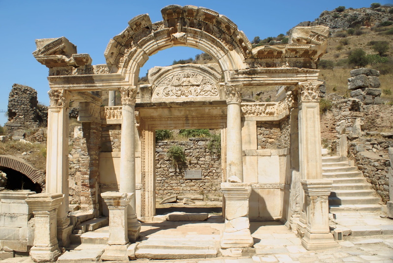 temple, the past, archaeology, nature, concrete, arch, outdoors, 1080P, ancient, architectural column, archaeological, architecture, ancient civilization
