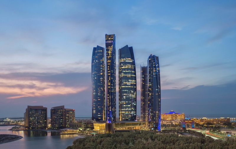 Abu Dhabi, Man Made, 1080P, Etihad Towers, United Arab Emirates, Building