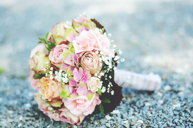 romantic, wedding bouquet, marriage, s, breath, rose - flower, pink color, strauss, focus on foreground, close-up, Bouquet, beauty in nature, petal, bloom