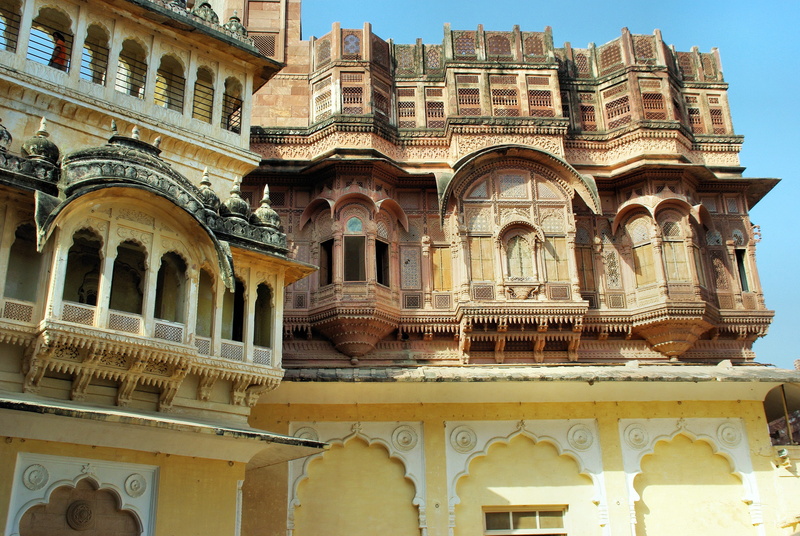 rajastan, architectural column, religion, travel, day, maharajah, tourism, architectural feature, building exterior, jaisalmer, architecture, facades, yellow sandstone