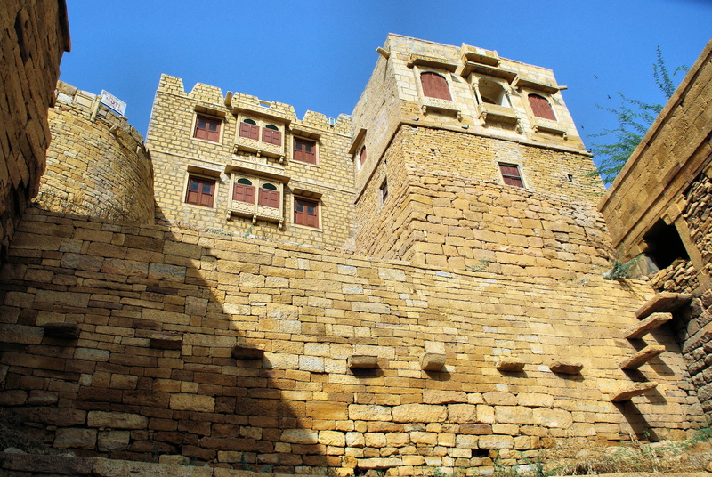 residential district, the past, old, India, built structure, Wall, window, 4K, outdoors, no people, stone wall, building exterior, nature, travel destinations