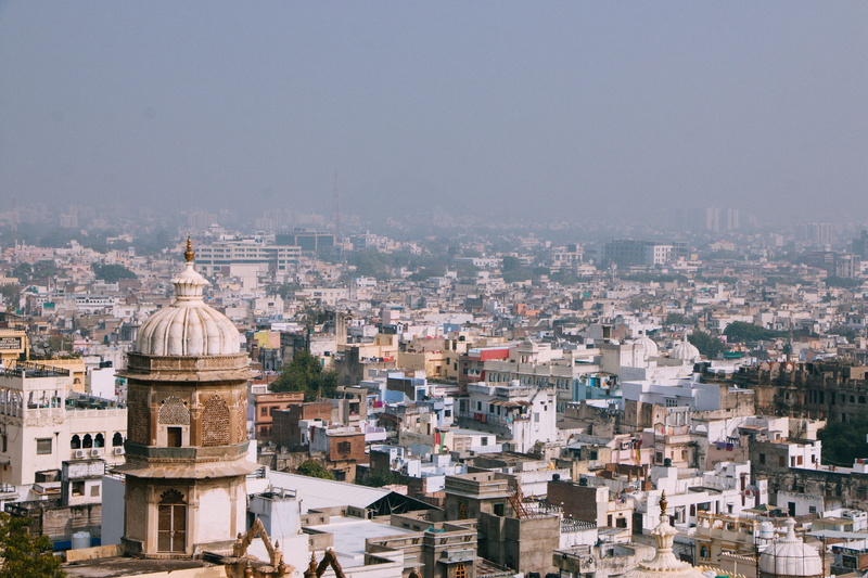 building, sky, religion, architecture, no people, udaipur, houses, building exterior, outdoors, dome, old city, city, india, cityscape, built structure