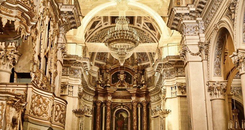 val di noto, gothic style, monument, the past, baroque, italy, belief, architectural column, carving - craft product, no people, religion, arch, sicily