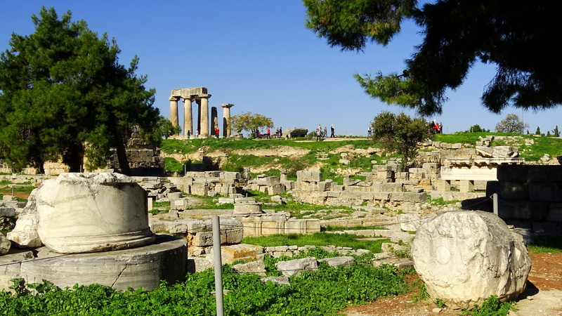 temple, archaeology, ruin, building exterior, architectural column, old building, ancient civilization, places of interest, classical architecture, ancient