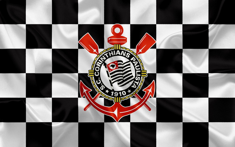 Emblem, Sport Club Corinthians Paulista, 4K, Logo, Soccer