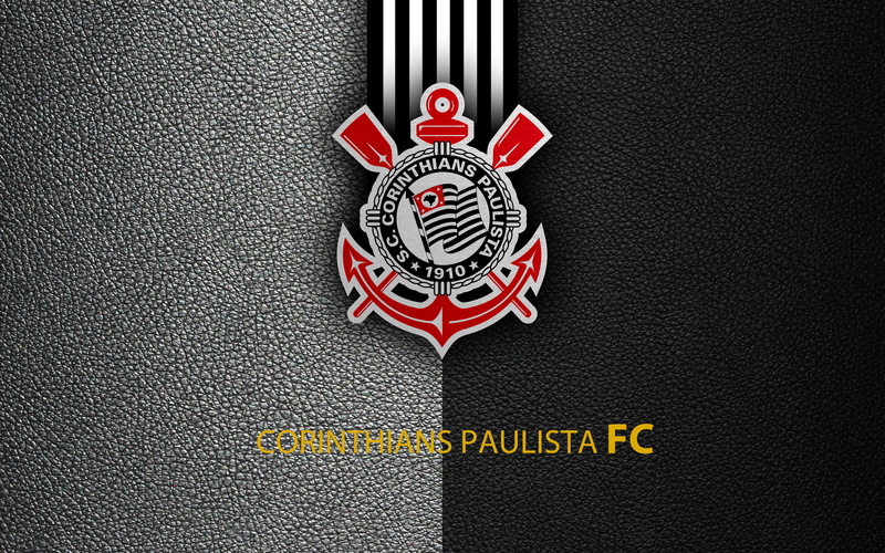 Logo, Sport Club Corinthians Paulista, 4K, Soccer, Emblem