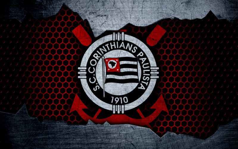 Sport Club Corinthians Paulista, Emblem, Soccer, 4K, Logo