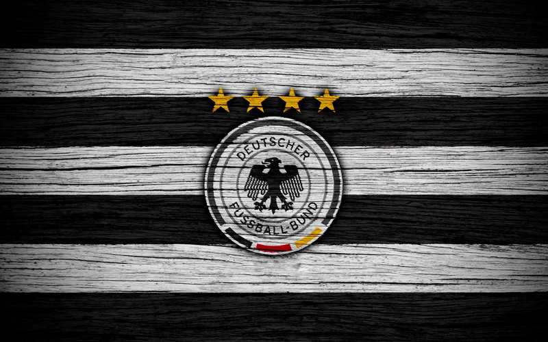 4K, Logo, Soccer, Emblem, Germany National Football Team, Germany
