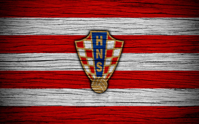 Logo, 4K, Croatia National Football Team, Croatia, Soccer, Emblem