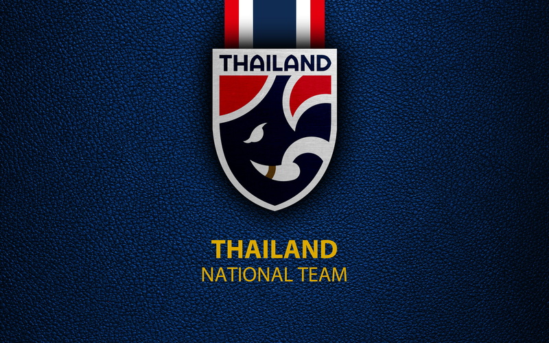 Soccer, 4K, Emblem, Logo, Thailand National Football Team, Thailand