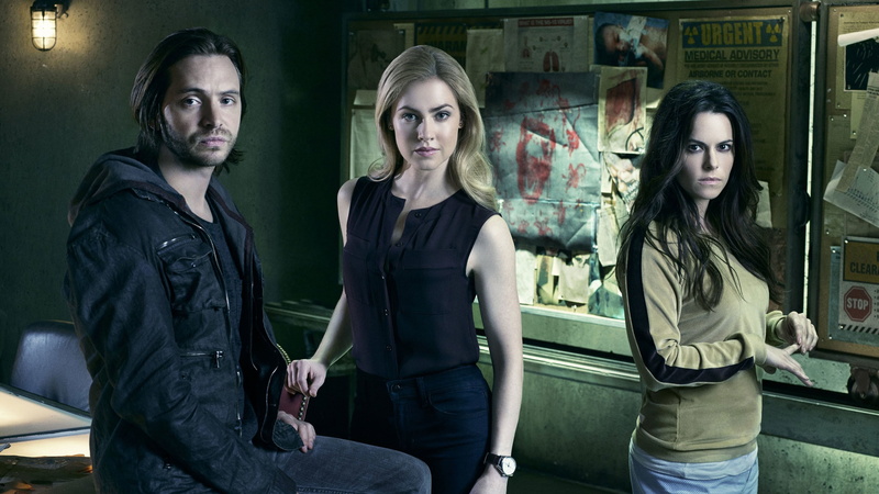 Amanda Schull, 4K, Emily Hampshire, TV Series, 12 Monkeys, 4K, Aaron Stanford