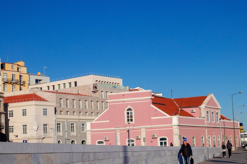 building exterior, roof, campus, spire, women, nature, sky, clear sky, architecture, dome, portugal, men, tree, pedestrian, walking, group of people, outdoors