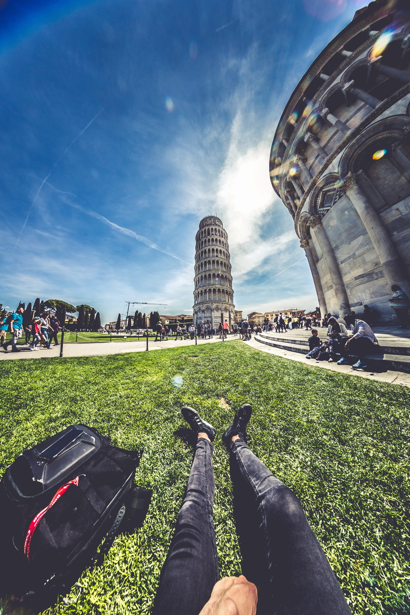 asphalt, metropolis, human, human body part, plant, fisheye, built structure, day, lifestyles, personal perspective, town, 5K, shoe, footwear, building