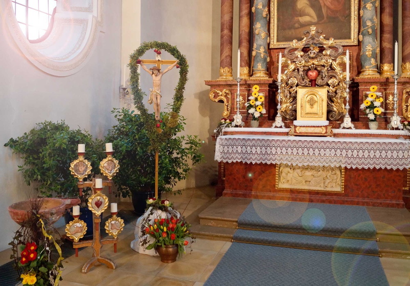 built structure, faith, place of worship, silent, baroque, candles, human representation, sculpture, 1080P, christian, sunday, celebration, rest, roman catholic