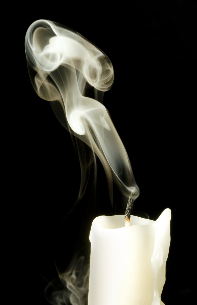 flame, smoke, fire, burning, glowing, nature, fire - natural phenomenon, indoors, light, close-up, candle, environment, swirl, wax, motion, melting, 2K