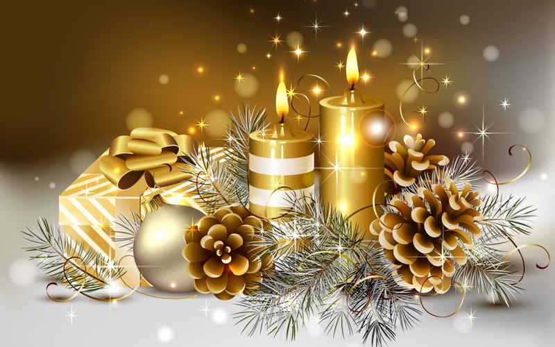 candels, christmas decoration, 2K, christmas, ornaments, beautiful, christimas