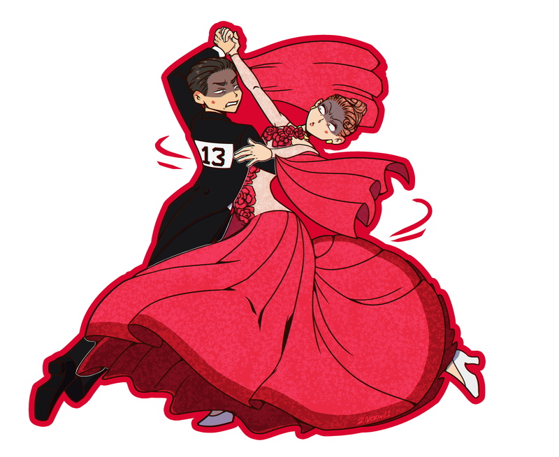 4K, Ballroom e Youkoso, Anime, Tatara Fujita, Chinatsu Hiyama
