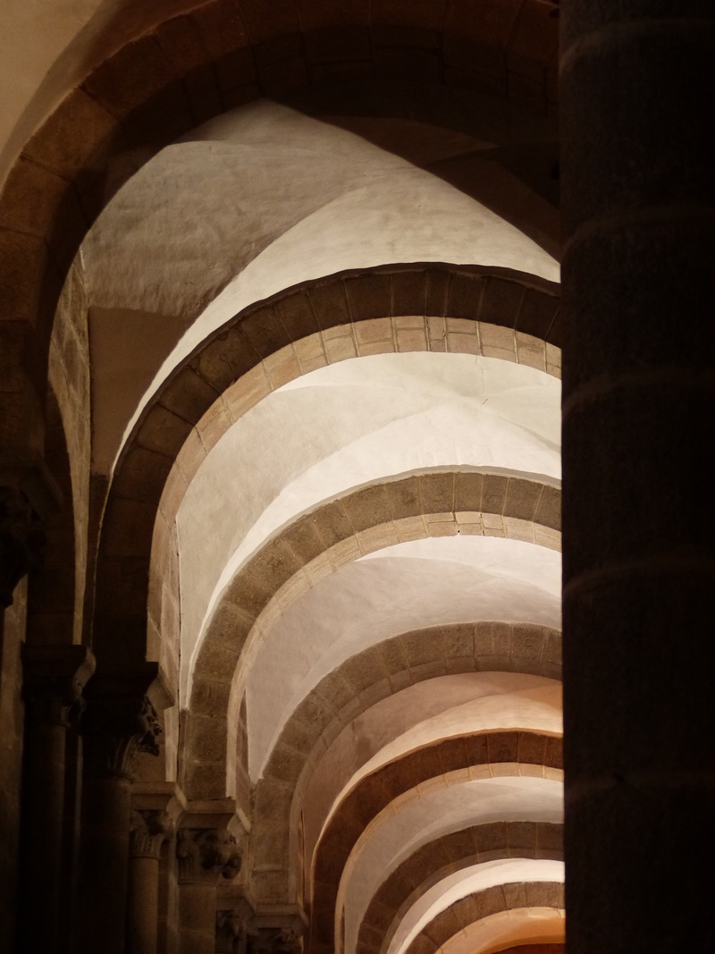 architectural Column, spain, pattern, church, santiago de compostela, ceiling, railing, no people, religion, history, building, the past, steps and staircases