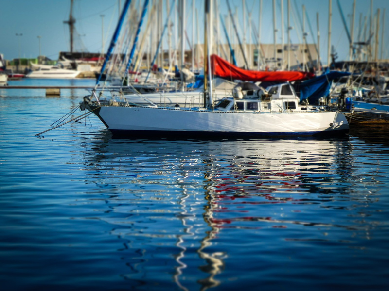 building, harbor, alicante, spanish, pole, sea, marina, no people, nature, reflection, water, valencia, coast, mediterranean, landscape, yacht, 4K, spain