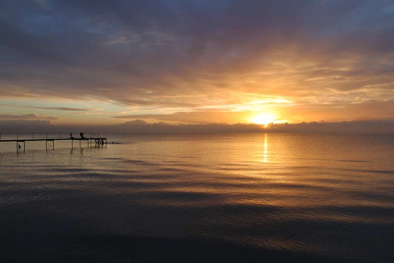 sky, 4K, water, århus, horizon over water, ocean, reflection, aarhus, morning, non-urban scene, denmark, orange color, cloud - sky, sunrise, tranquility