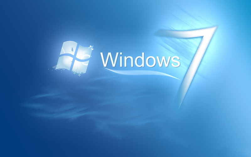 Computers, no people, Windows 7, illuminated, 1080P, message, blue, win, ocean, close-up, blue background, western script, text, colored background, single word