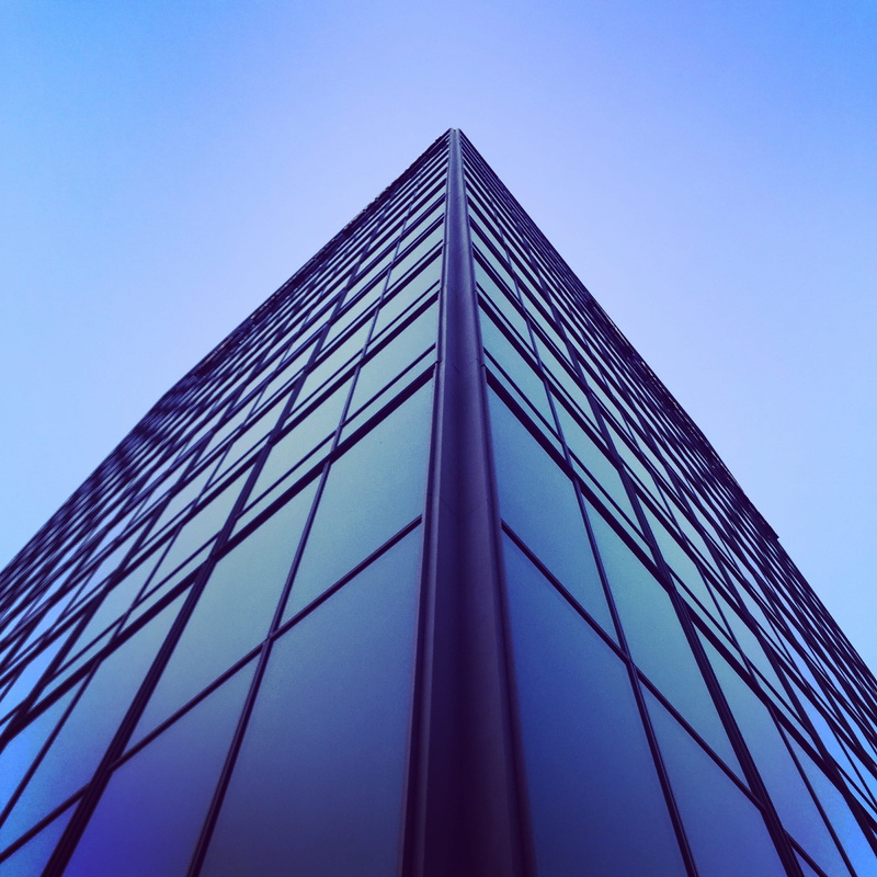 lines, engineering, blue, nature, 1080P, city, modern, outdoors, bridge - man made structure, danmark, office building exterior, skyscraper, alloy, metal