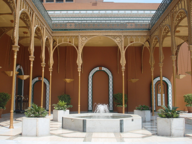 the past, history, no people, architectural column, palace, religion, arch, courtyard, spirituality, hotel, plant, place of worship, built structure, ornate