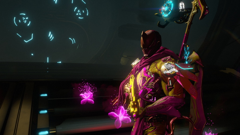 video games, 1080P, Warframe, colorful, Fashionframe, shooter, neon, Saryn (Warframe), Excalibur (Warframe)