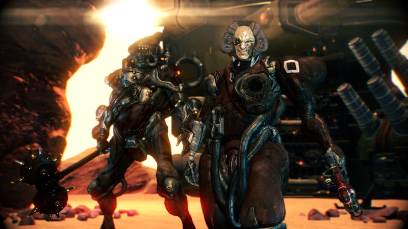 digital, indoors, illuminated, Lieutenant Lech Kril (Warframe), nature, close-up, human representation, metal, Captain Vor (Warframe), violence, lens flare