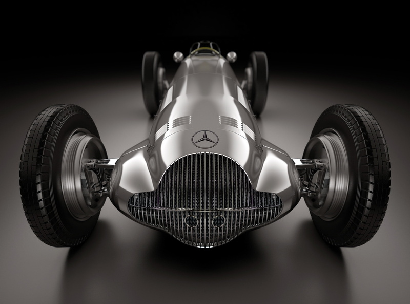 technology, racing, wheel, gray background, still life, no people, indoors, gray, metal, silver colored, antique, Mercedes, vintage, toy, Motors, black background