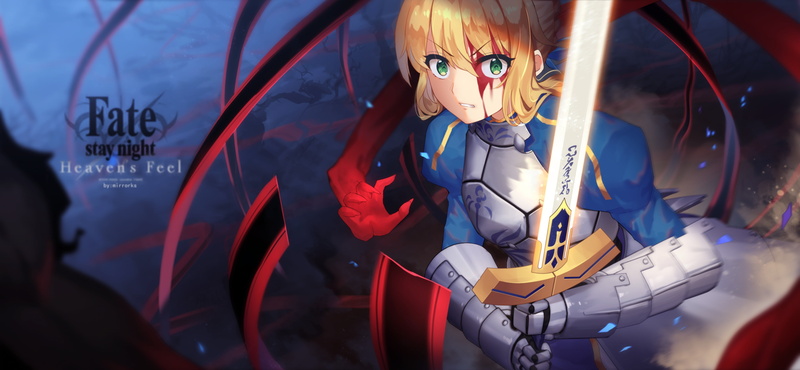 Fate/stay Night Movie: Heavens Feel, Fate Series, 4K, Saber (Fate Series), Artoria Pendragon, Excalibur