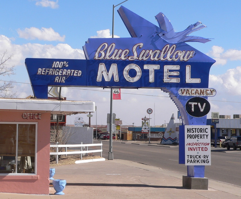 nature, western script, tucumcari, sign, day, highway, clouds, road, old, new mexico, sky, architecture, information sign, outside, built structure, rest