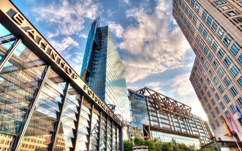 low Angle View, architecture, building, tower, construction Industry, new, tall - High, urban Scene, built Structure, downtown District, futuristic, skyscraper