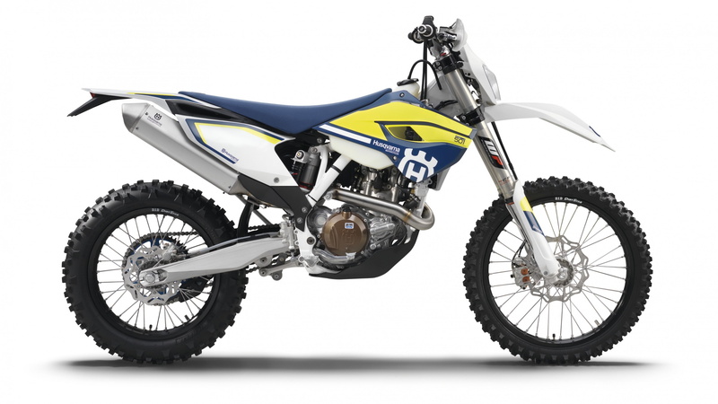 motorcycle, Endurocross, dual, 4K, blue, Huswvarna FE350 S, white, sport
