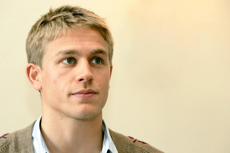actor, charlie hunnam, smile, blond, hunnam, eyes, charlie, 1080P, hair, blond hair