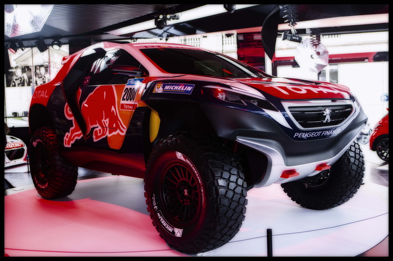 no people, wheel, day, land vehicle, stationary, motor vehicle, Red Bull, transfer print, protection, Peugeot, red, travel, car, outdoors, 5K, Rally, mode of transportation