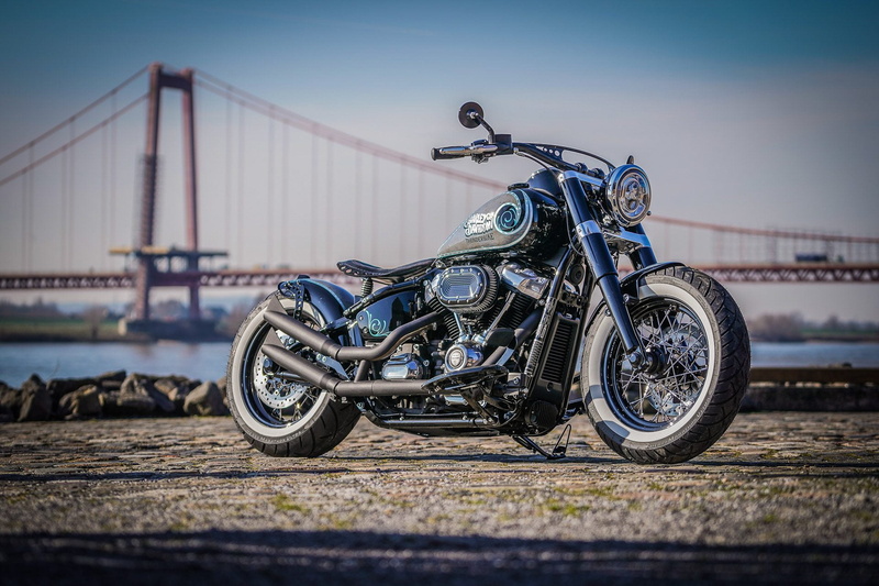 1080P, Motorcycles, Harley-Davidson, Custom Motorcycle, Thunderbike Customs