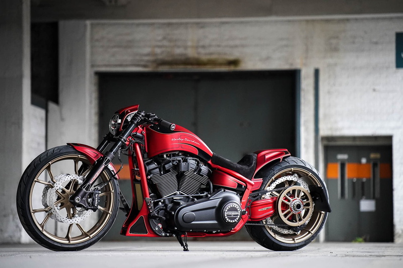 1080P, Motorcycles, Custom Motorcycle, Harley-Davidson, Thunderbike Customs