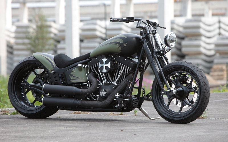 Bike, Custom, Motorcycle, Thunderbike customs, 1080P