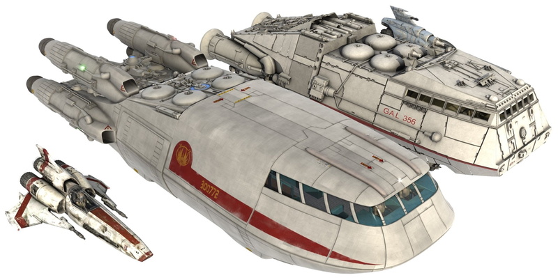 1080P, Battlestar Galactica (2003), Battlestar Galactica