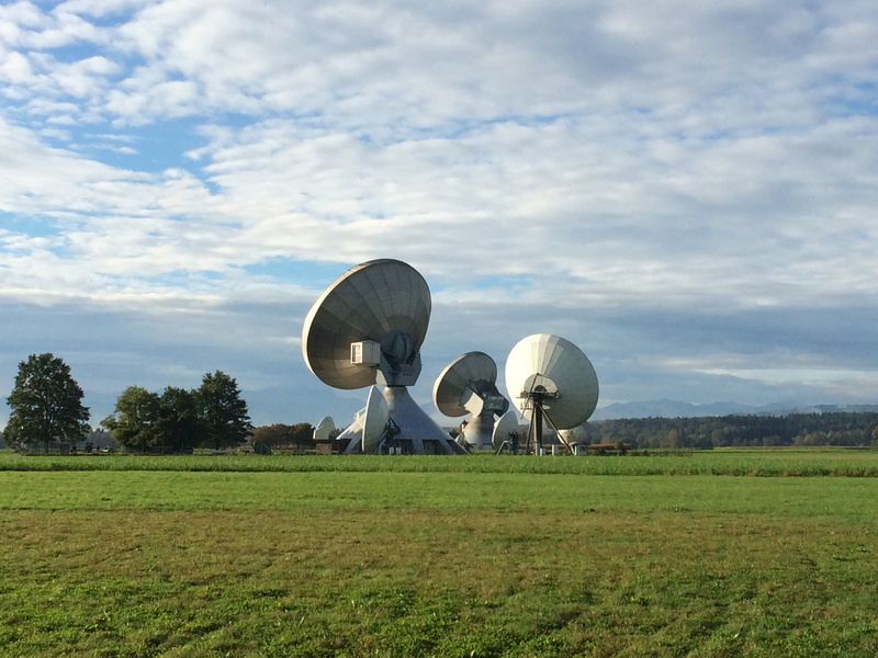 grass, plant, receiver, radar dish, nature, field, telecommunications equipment, satellite, land, connection, landscape, transmitter, radar, no people