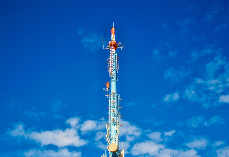 communications, spacial, built structure, tower, tall - high, architecture, blue, satellite, connection, colors, broadcasting, wireless technology, global communications