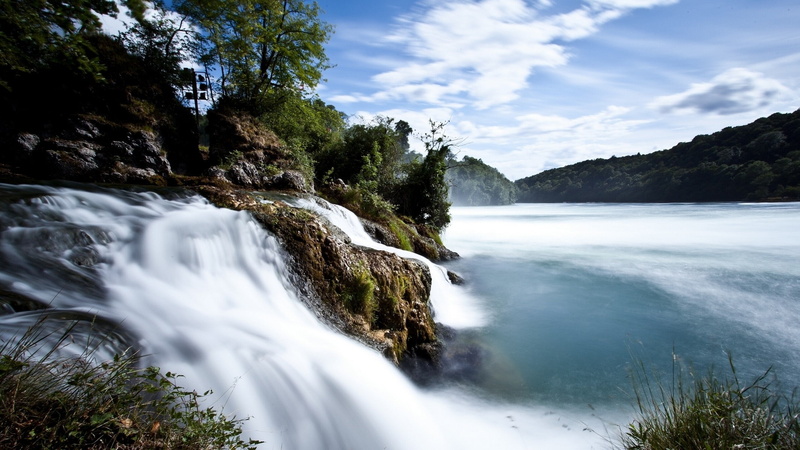 1080P, Switzerland, rhine, rhine-falls