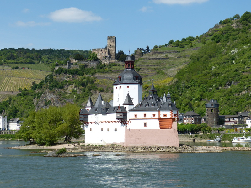 4K, customs, nature, water, tree, weltkulturebe, no people, travel, historically, architecture, belief, religion, building exterior, middle rhine valley