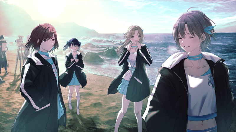 Ichikawa Hinana, Koito Fukumaru, 4K, Madoka Higuchi, Misaki Nonaka, anime, Toru Asakura