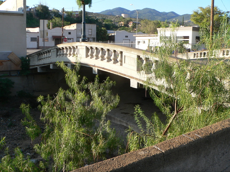 photos, public domain, arch, Tanks, Miami, Bloody, city, Luten arch, building exterior, bloody tanks wash, day, Arizona, Wash, no people, connection, transportation