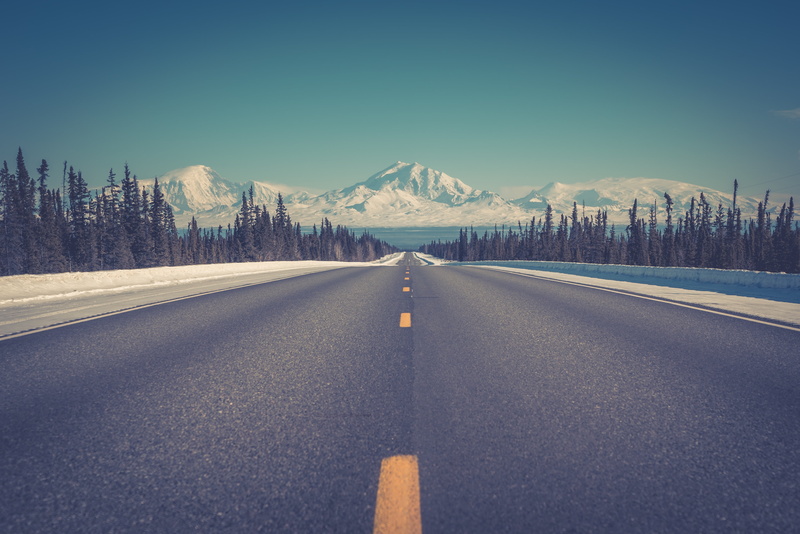 nature, white, straight, 4K, mountain Range, scenics - nature, cold temperature, speed, the way forward, hill, vacations, snowcapped mountain, diminishing perspective